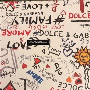Dolce & Gabbana Multicolor Graphic Print